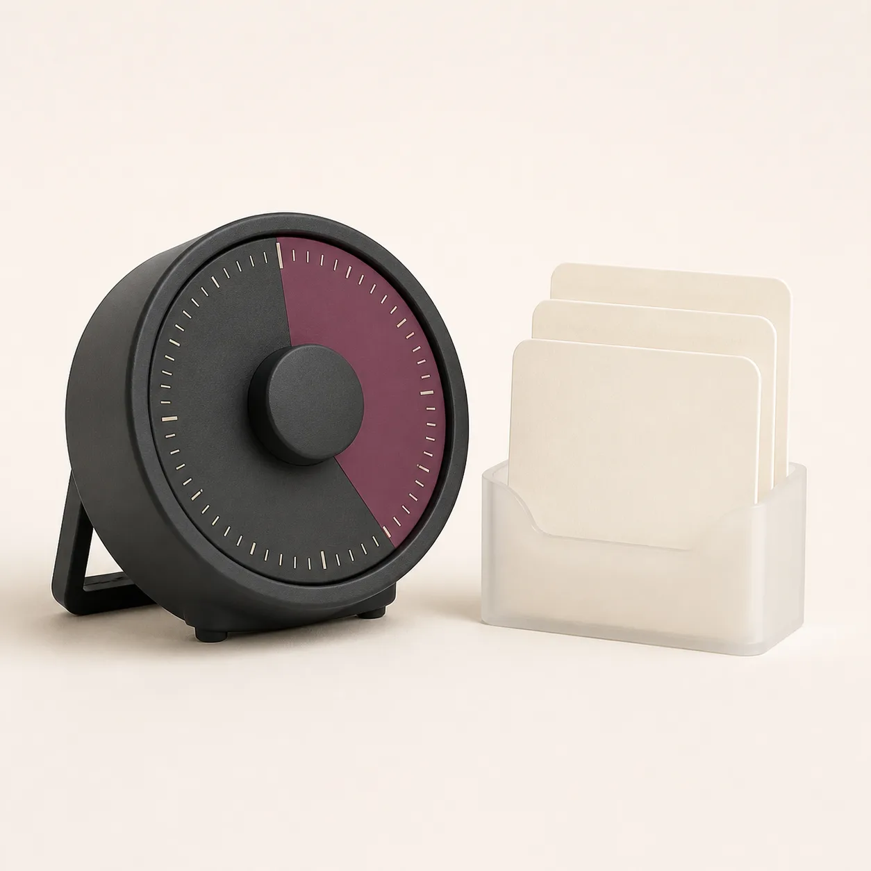 60-Minute Manual Care Timer with Fold-Out Stand