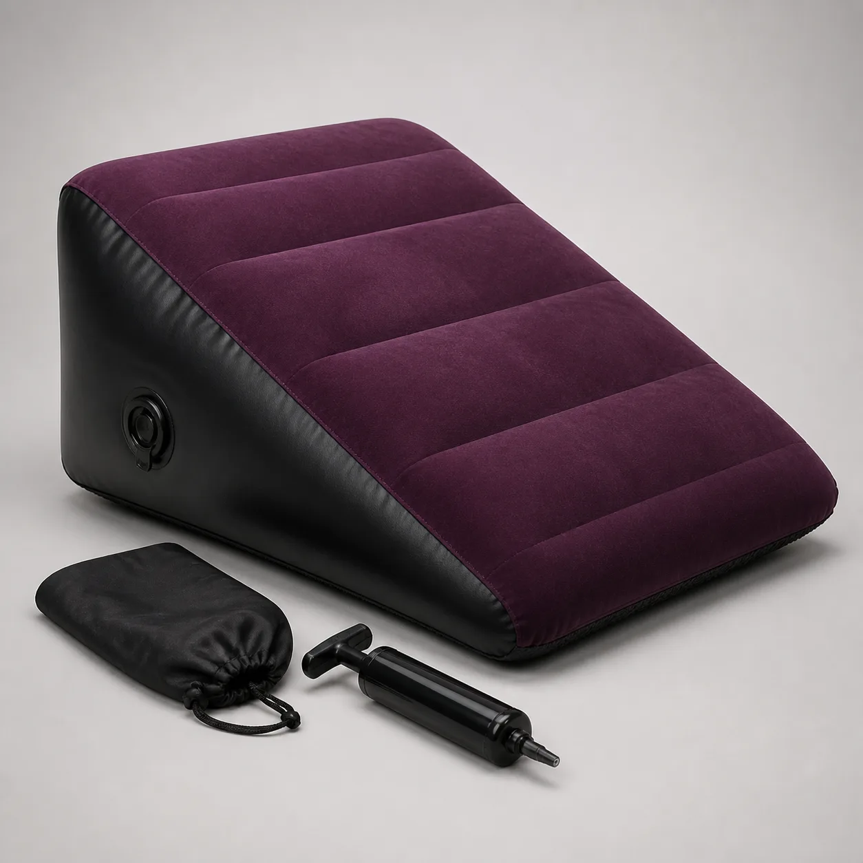 Adjustable Inflatable Intimacy Positioning Wedge