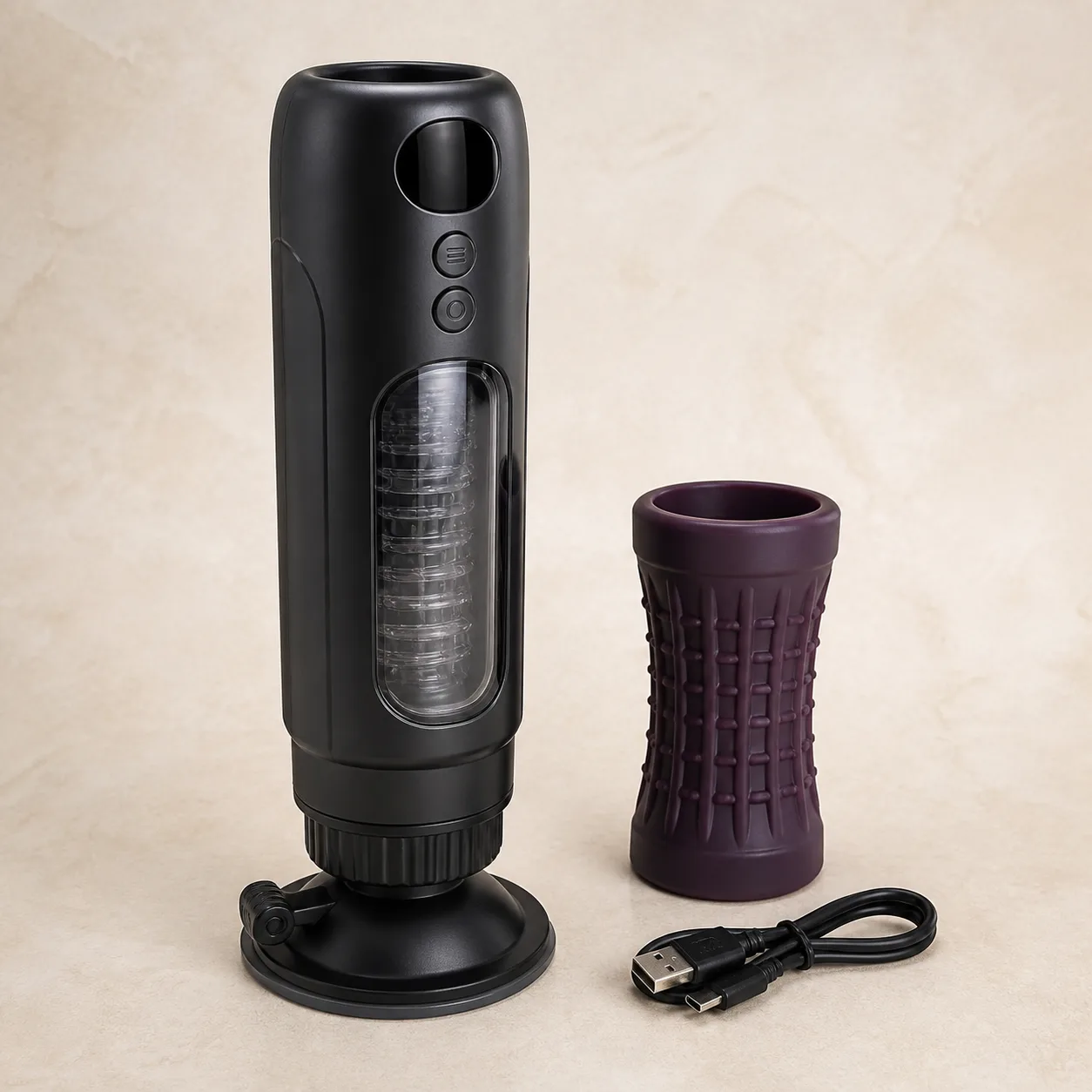 App-Controlled LCD Rotating Thrust Stroker