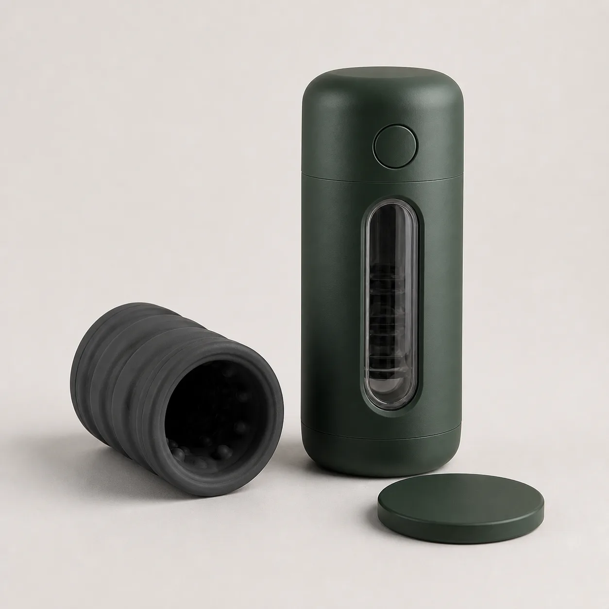 Automatic Rotating Suction Stroker with Removable Sleeve