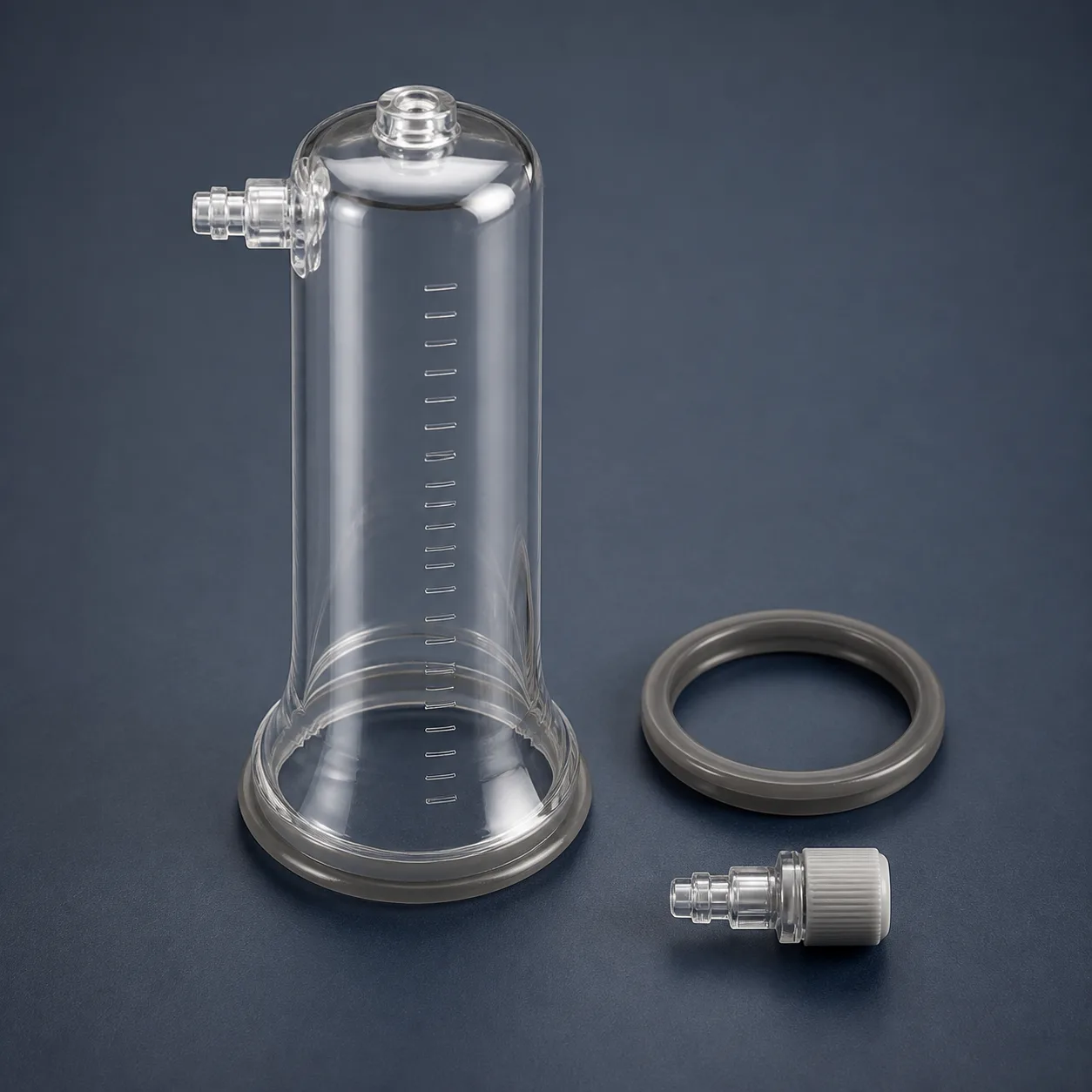 Clear Quick-Connect Vacuum Cylinder