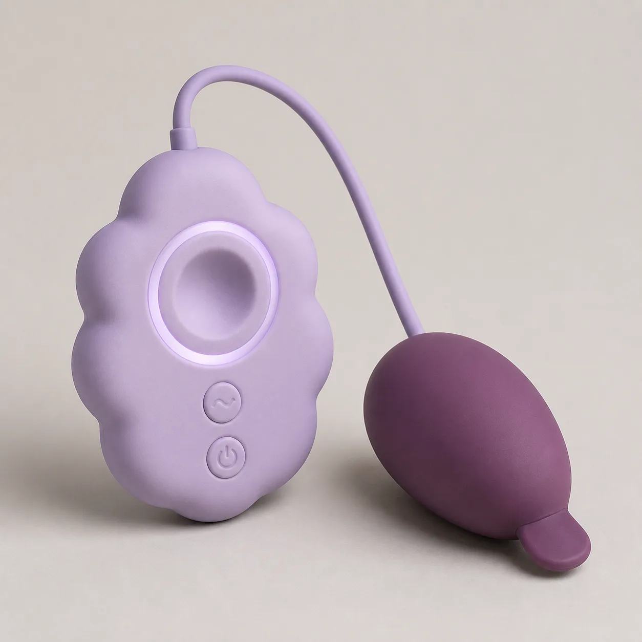 Cloud-Glow Air-Pulse and Wired Egg Duo