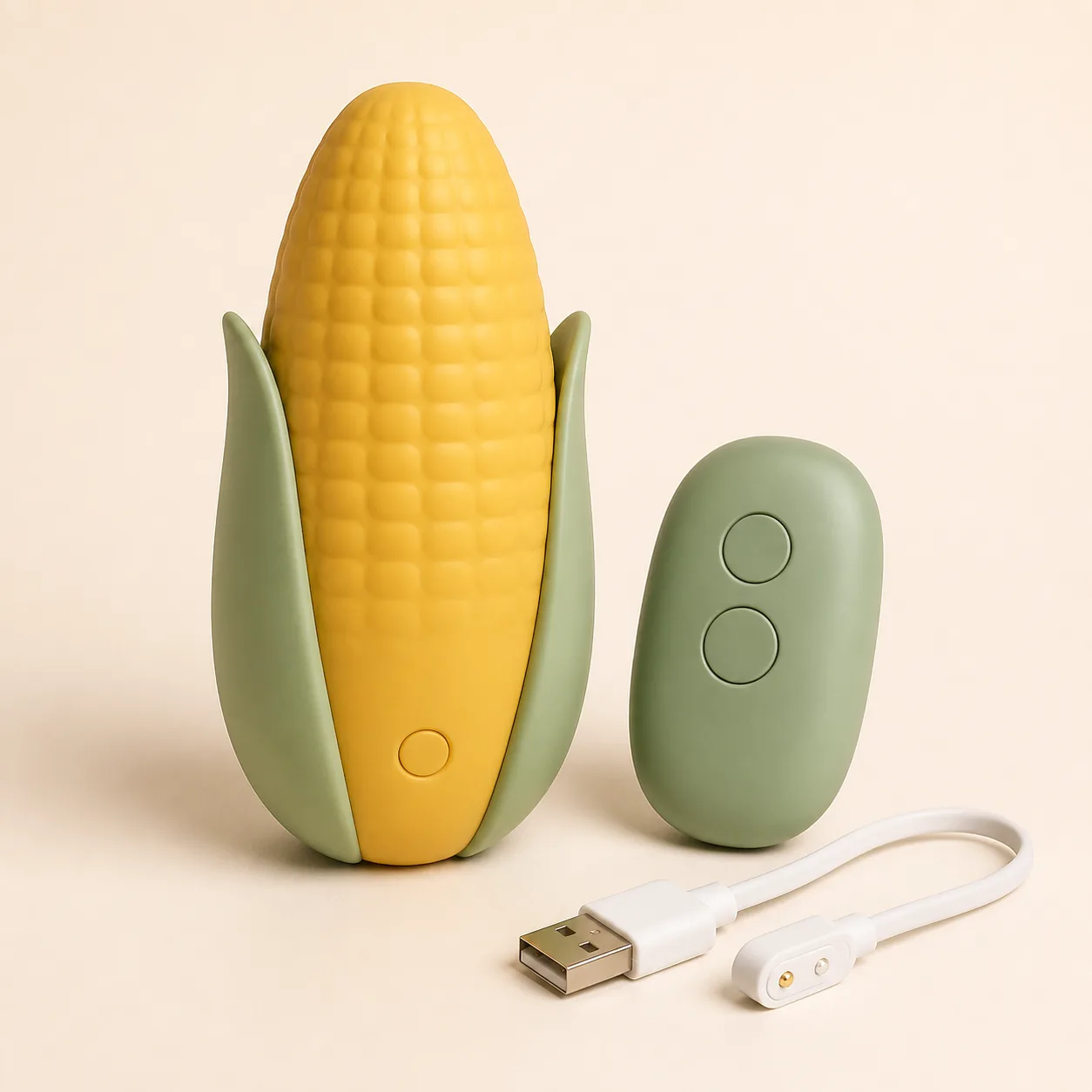 Corn-Kernel Remote Wearable Vibrator