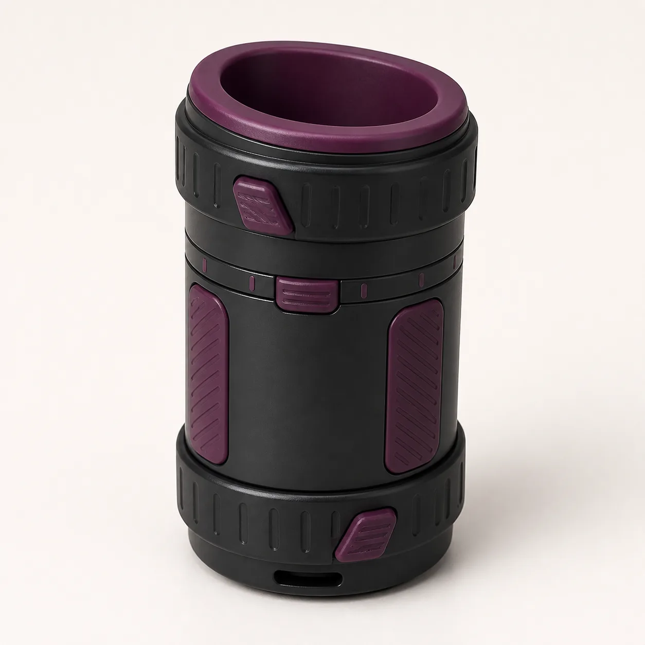 Counter-Twist Twin-Collar Manual Stroker with Torsion-Limit Clutch