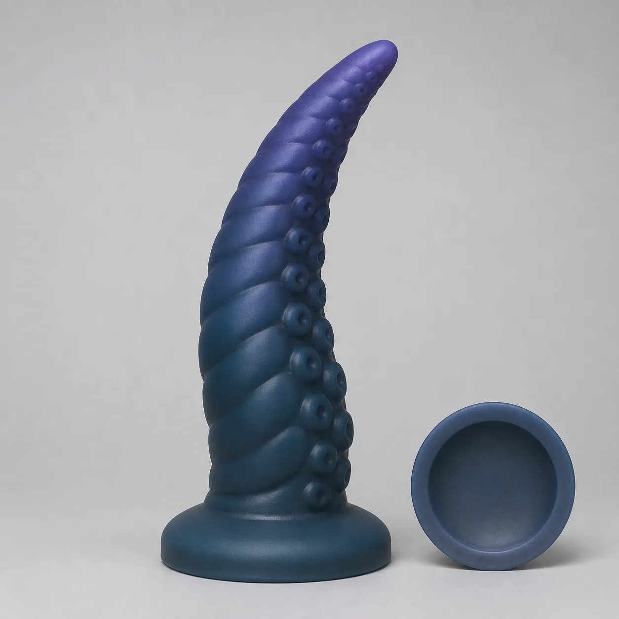 Deep-Sea Spiral Fantasy Suction-Base Wand