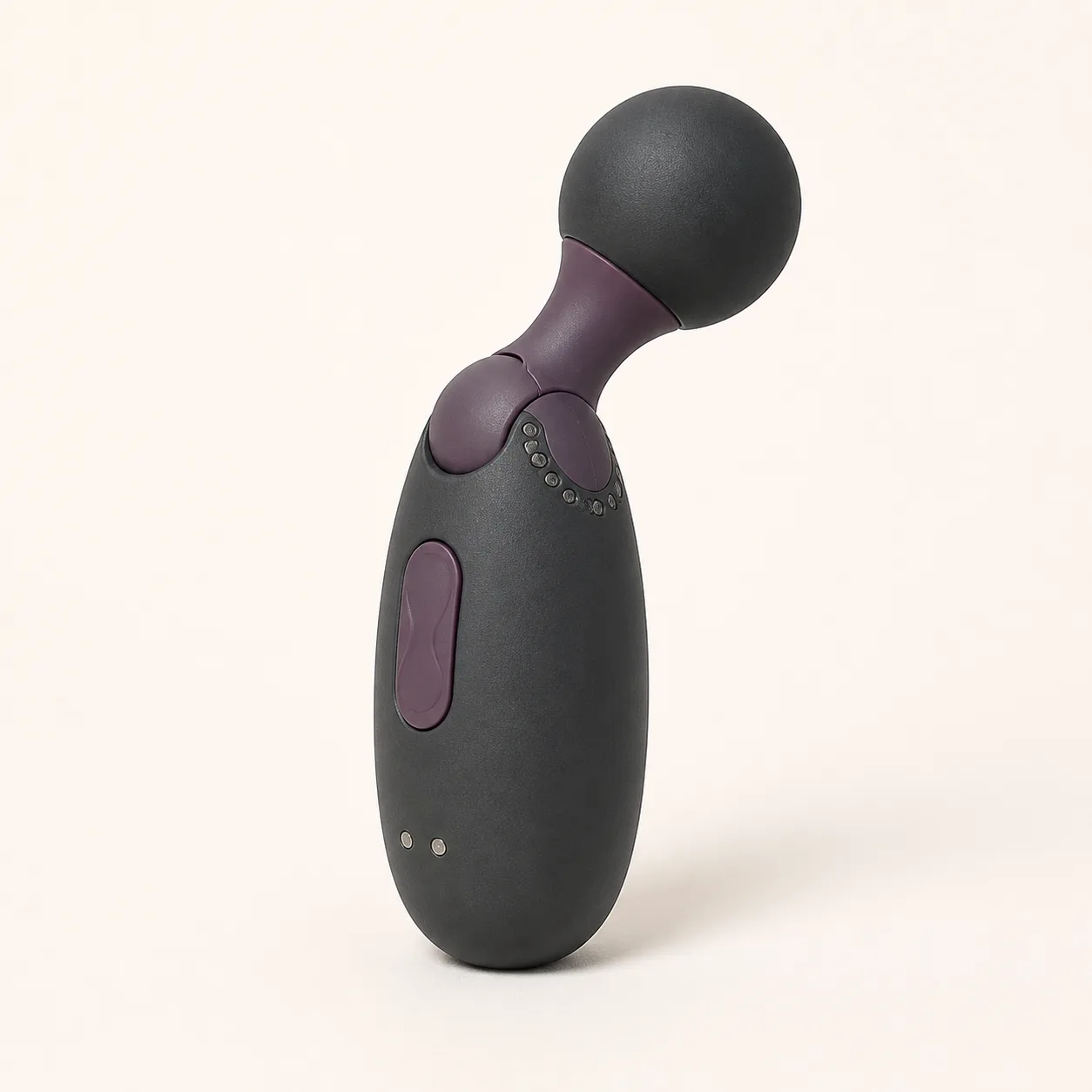 Detent-Hinge Articulating Mini Wand with Spherical Head
