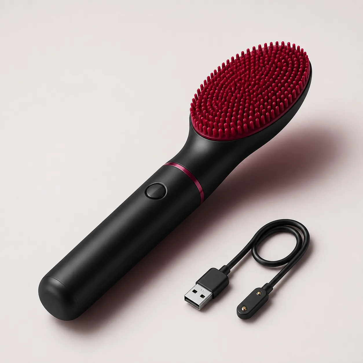 Discreet Silicone-Nub Brush Vibrator