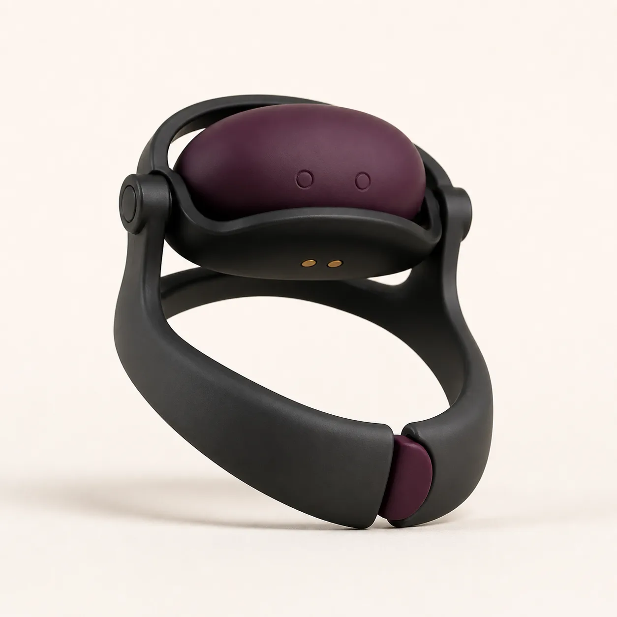 Dual-Axis Gimbal-Pod Couples Ring with Split Quick-Latch Loop