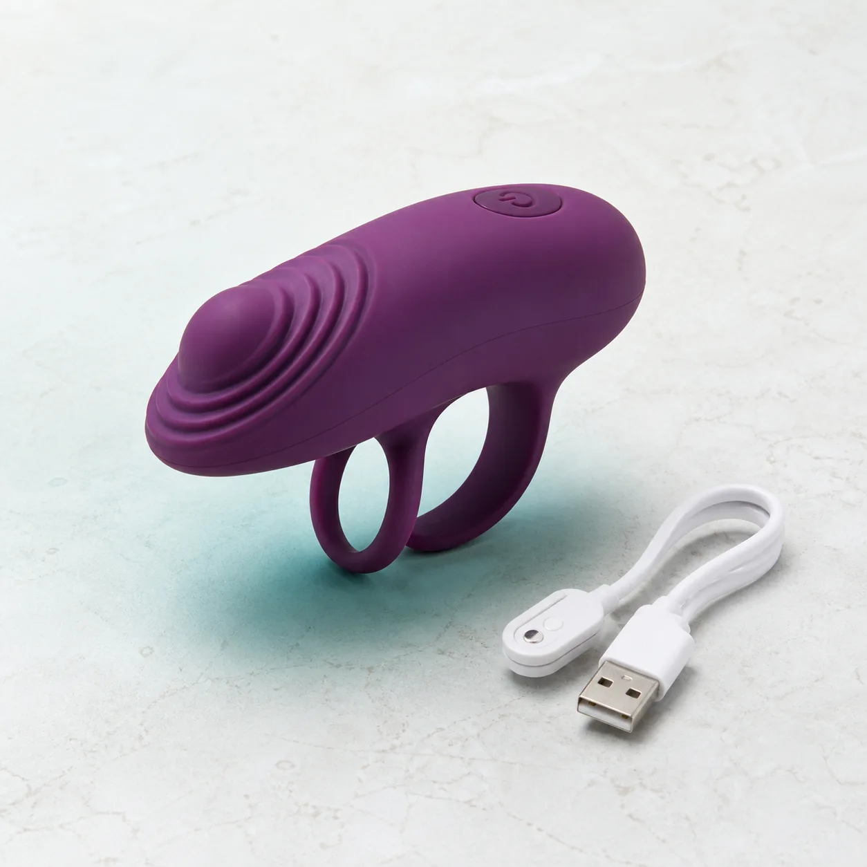 Dual-Loop Contoured Finger Vibrator