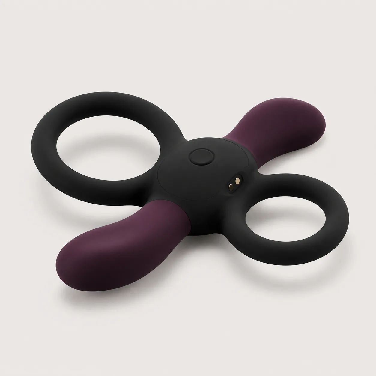 Dual-Loop Rechargeable Wearable Massager