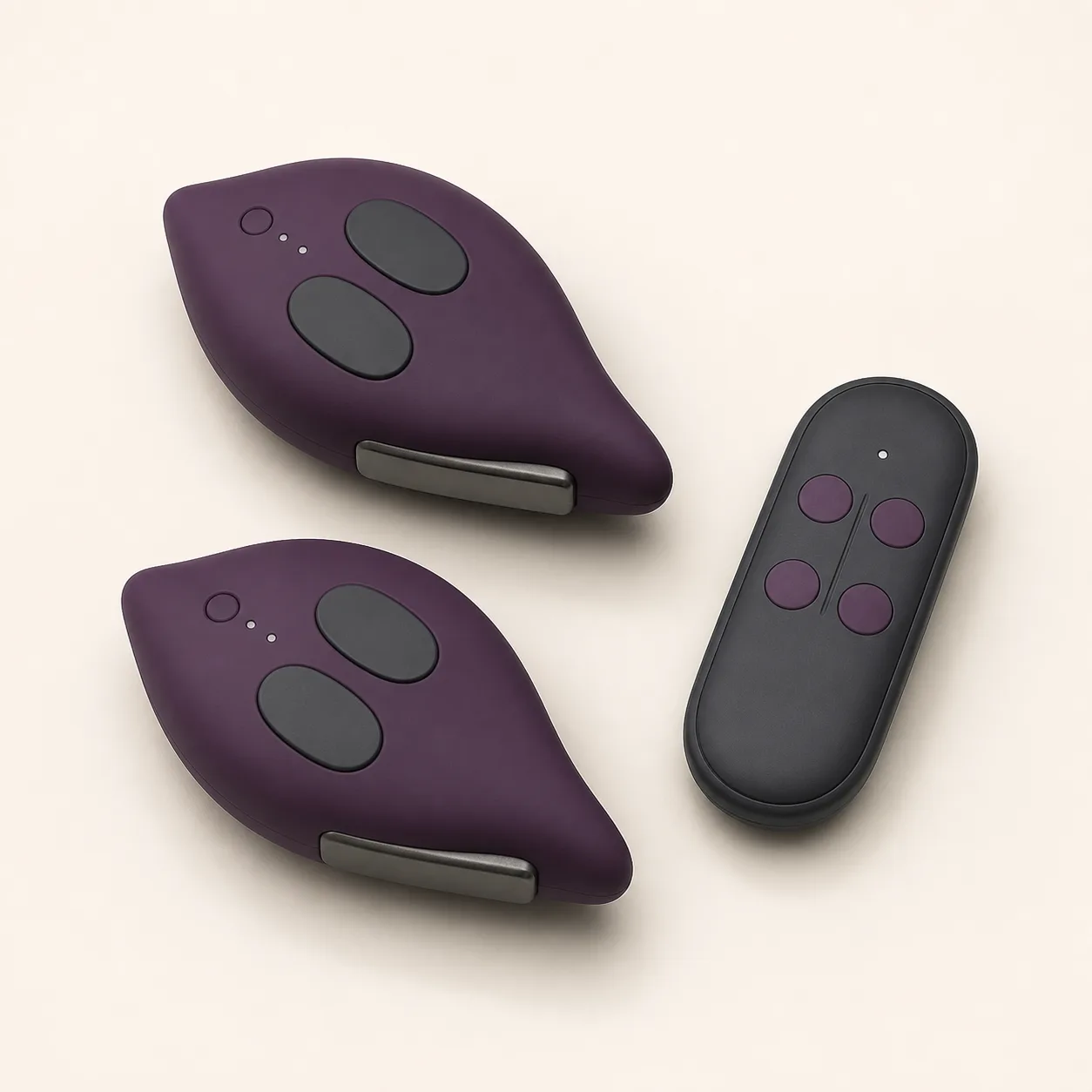 Dual-Module Magnetic-Link Couples Vibrator Set