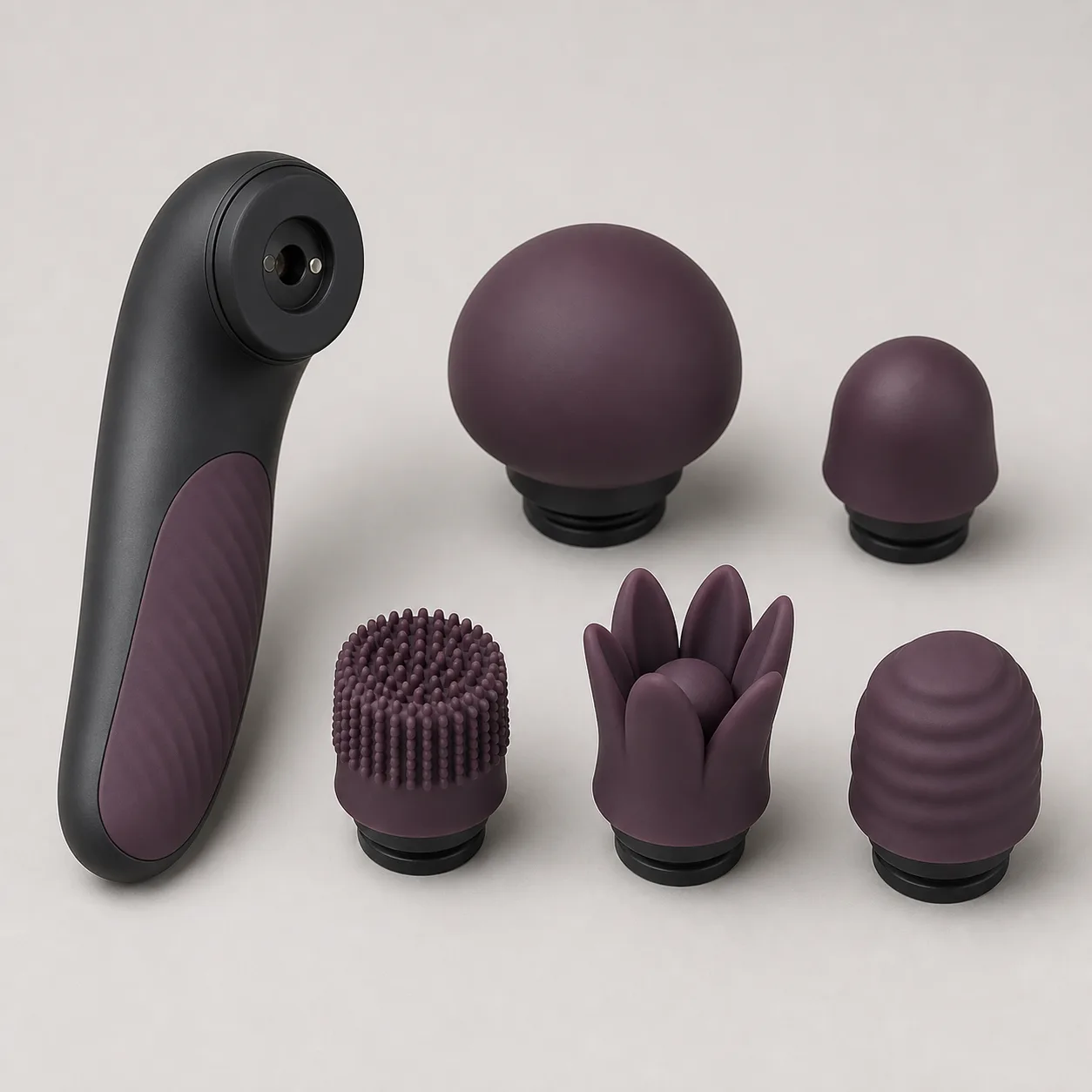 Five-Head Modular Rechargeable Mini Wand