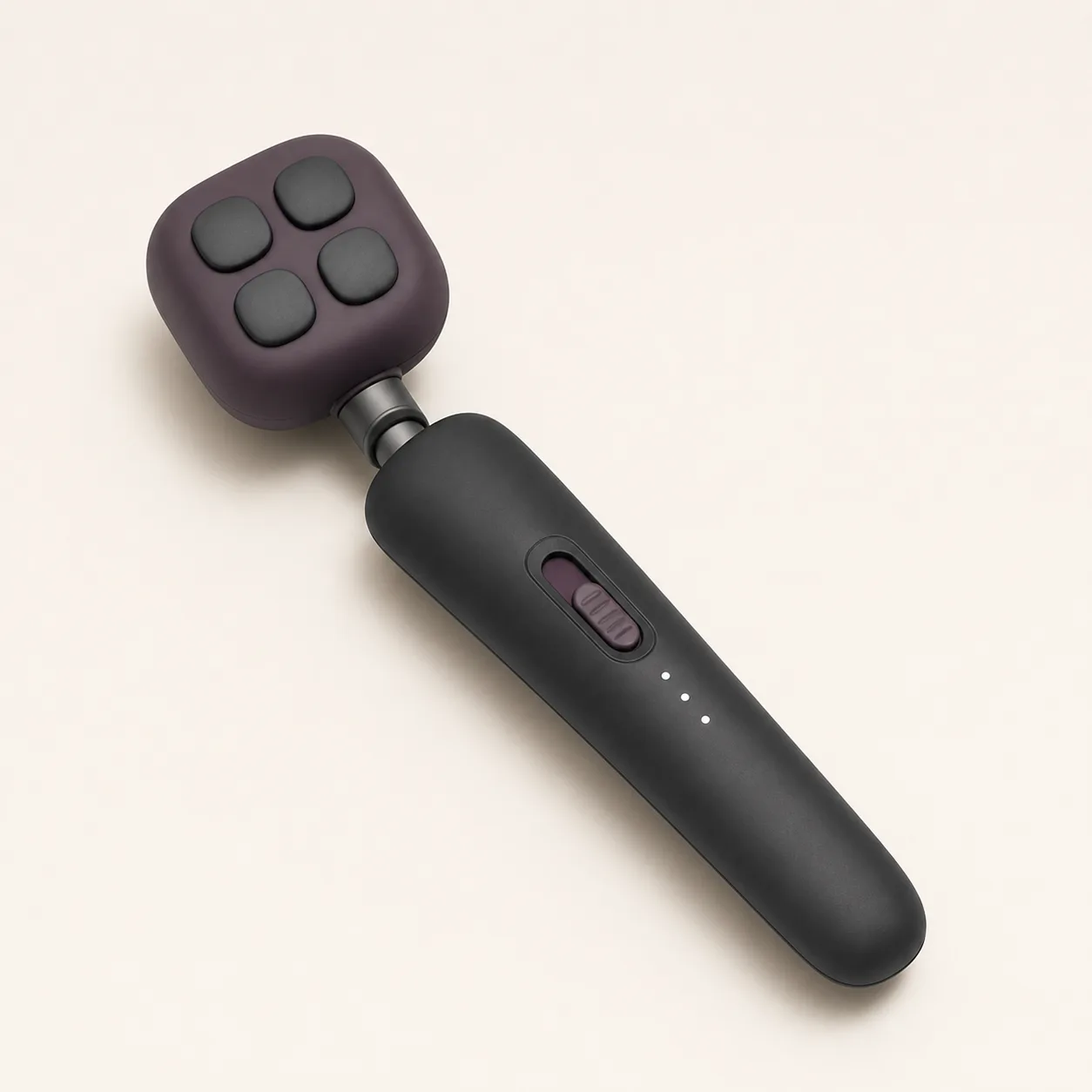 Four-Facet Swivel-Head Wand Massager