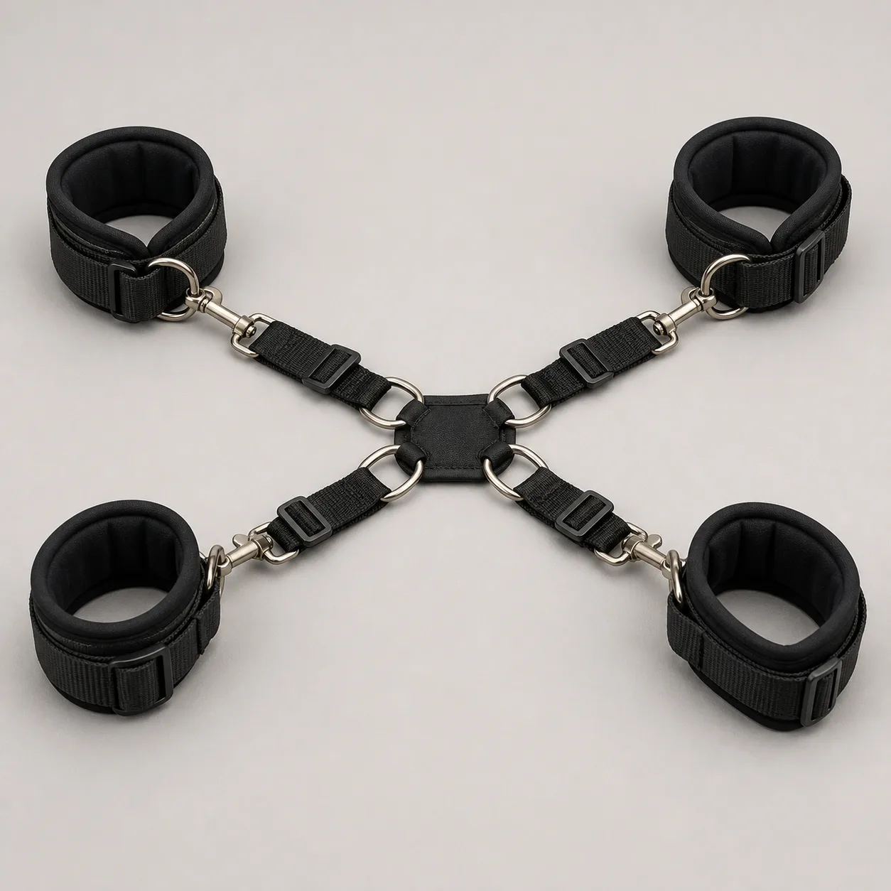 Four-Point Padded Cross Connector Set