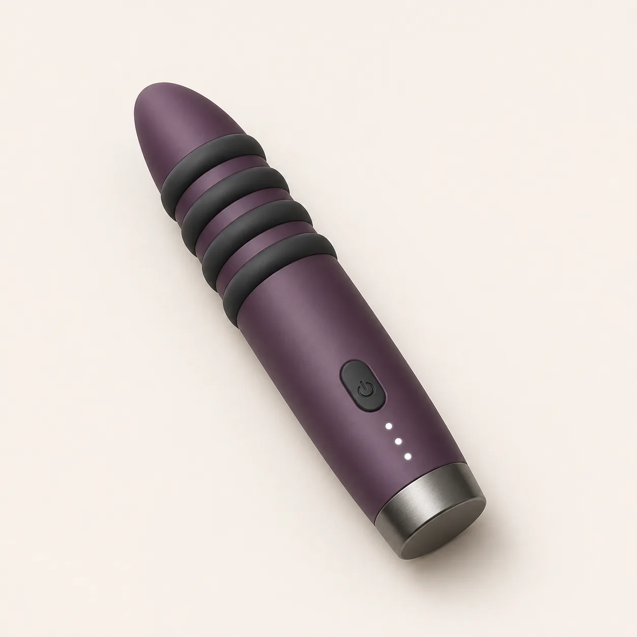 Four-Ridge Tapered Mini Vibrator