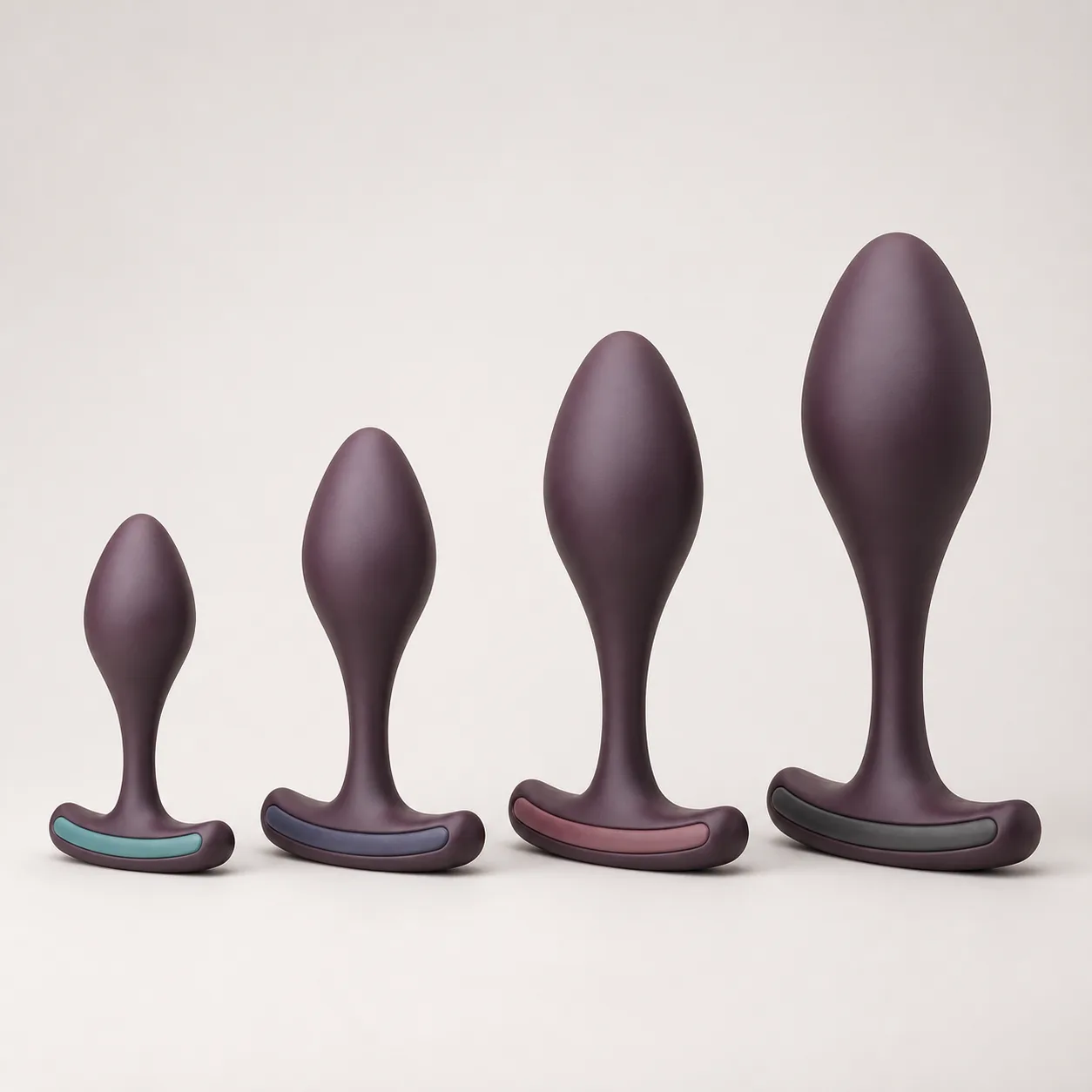 Four-Size Color-Coded T-Base Anal Training Set
