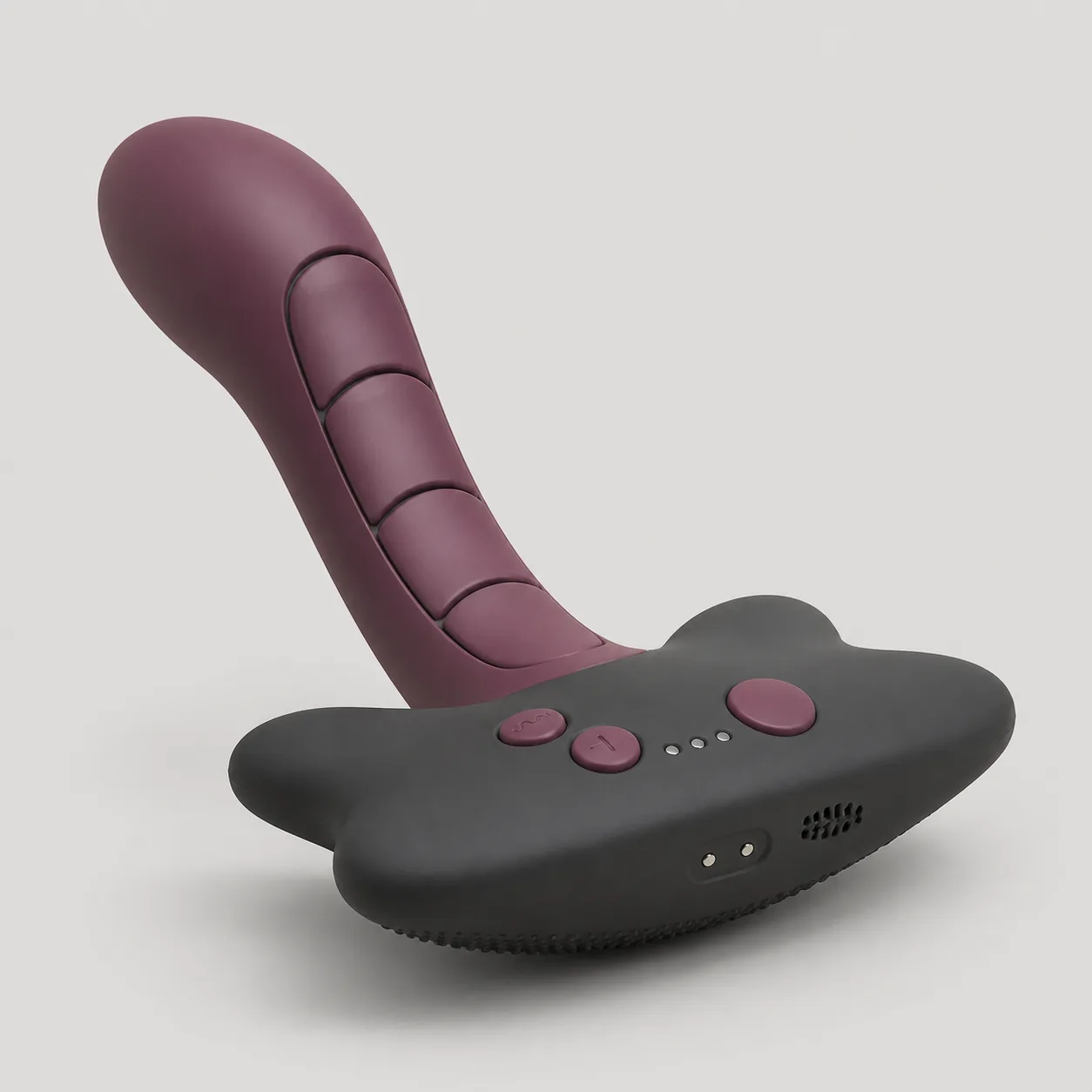 Four-Zone Segmented-Arc Prostate Vibrator with Wide Halo Base