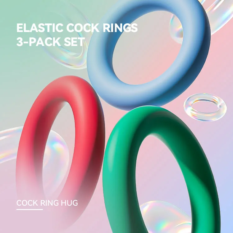 SW0105 Three-Size Silicone Ring Set - Image 2