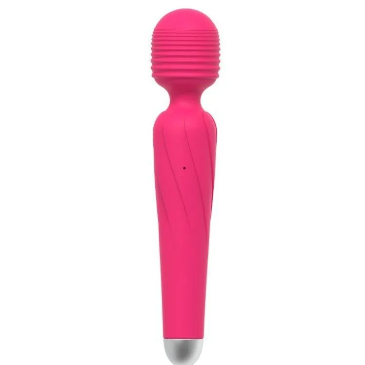 SS0220 Ribbed-Head 10-Mode Rechargeable Wand - Image 4