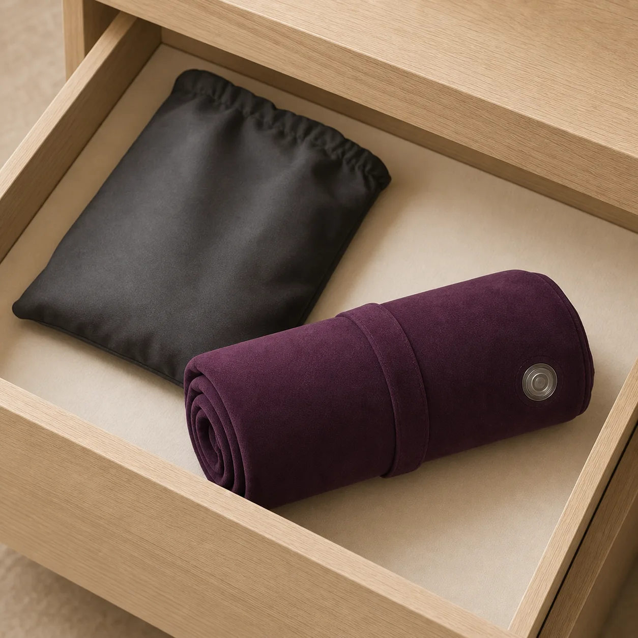 Inflatable Positioning Wedge - Adjustable Flocked Support Cushion - Image 3