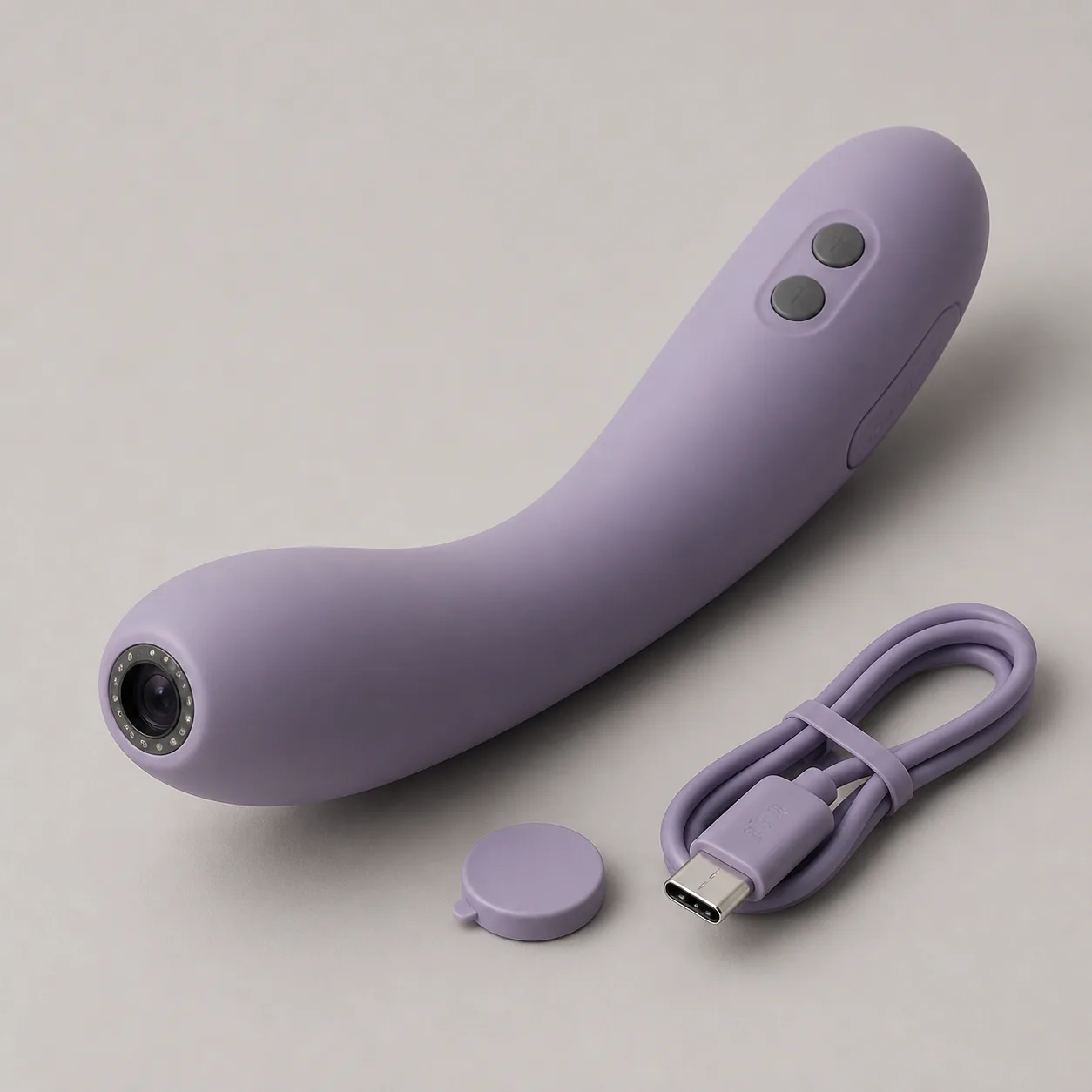 LED Camera-View Curved Vibrator