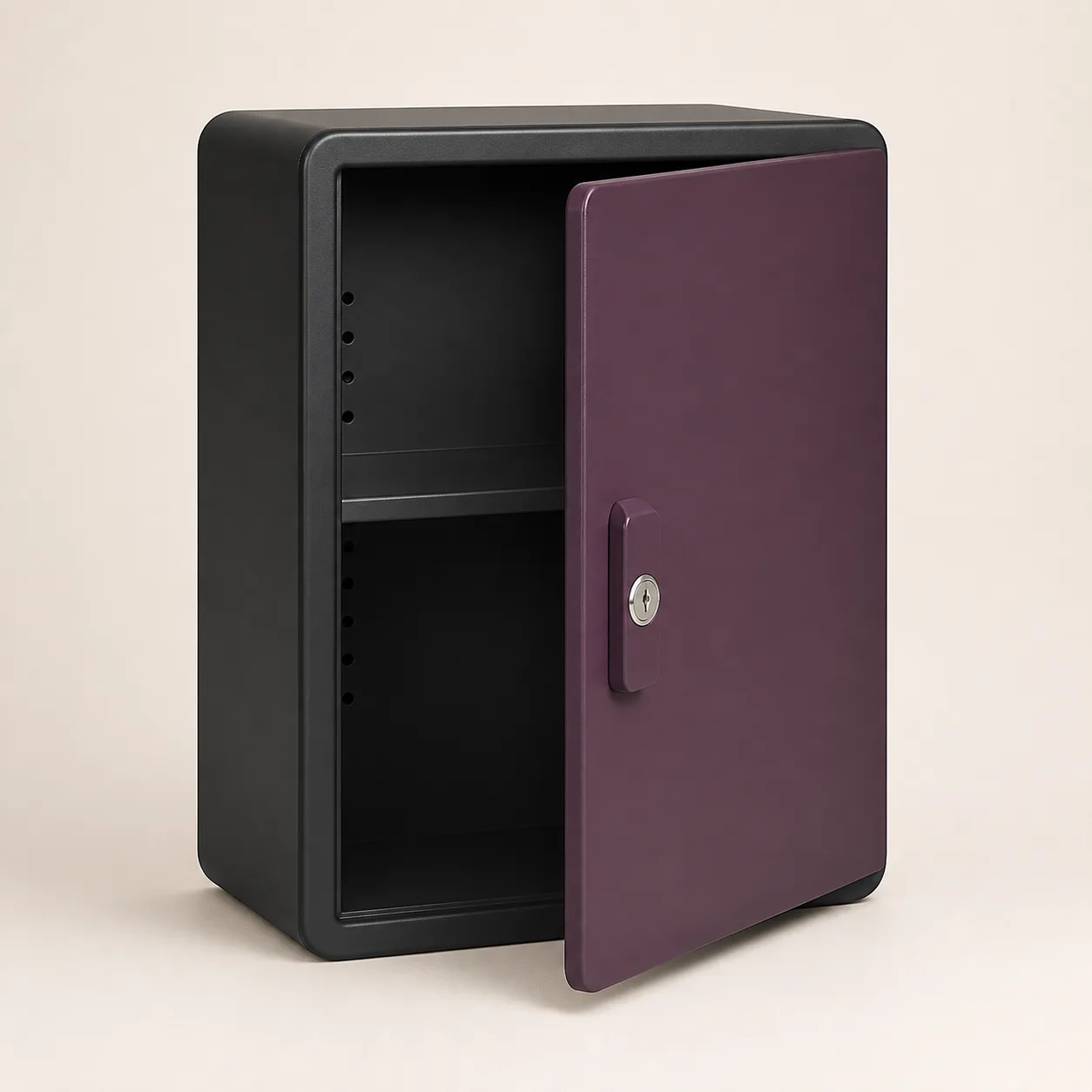Lockable Wall-Mount Care-Supply Cabinet