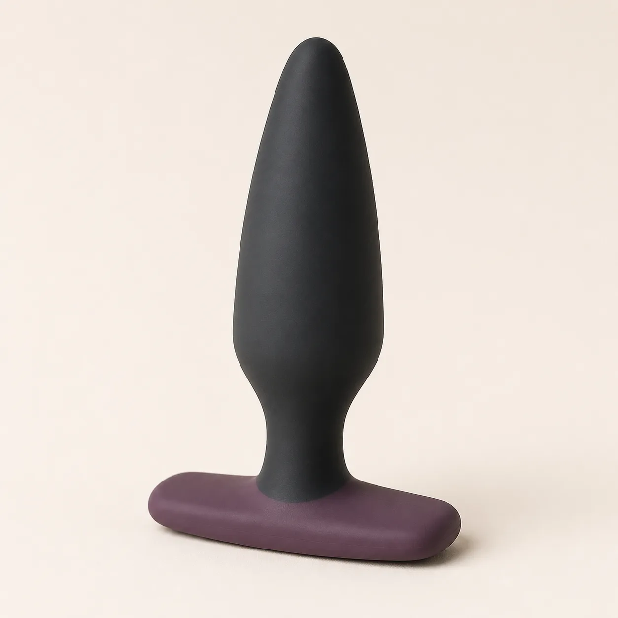 Low-Profile T-Grip Tapered Anal Plug