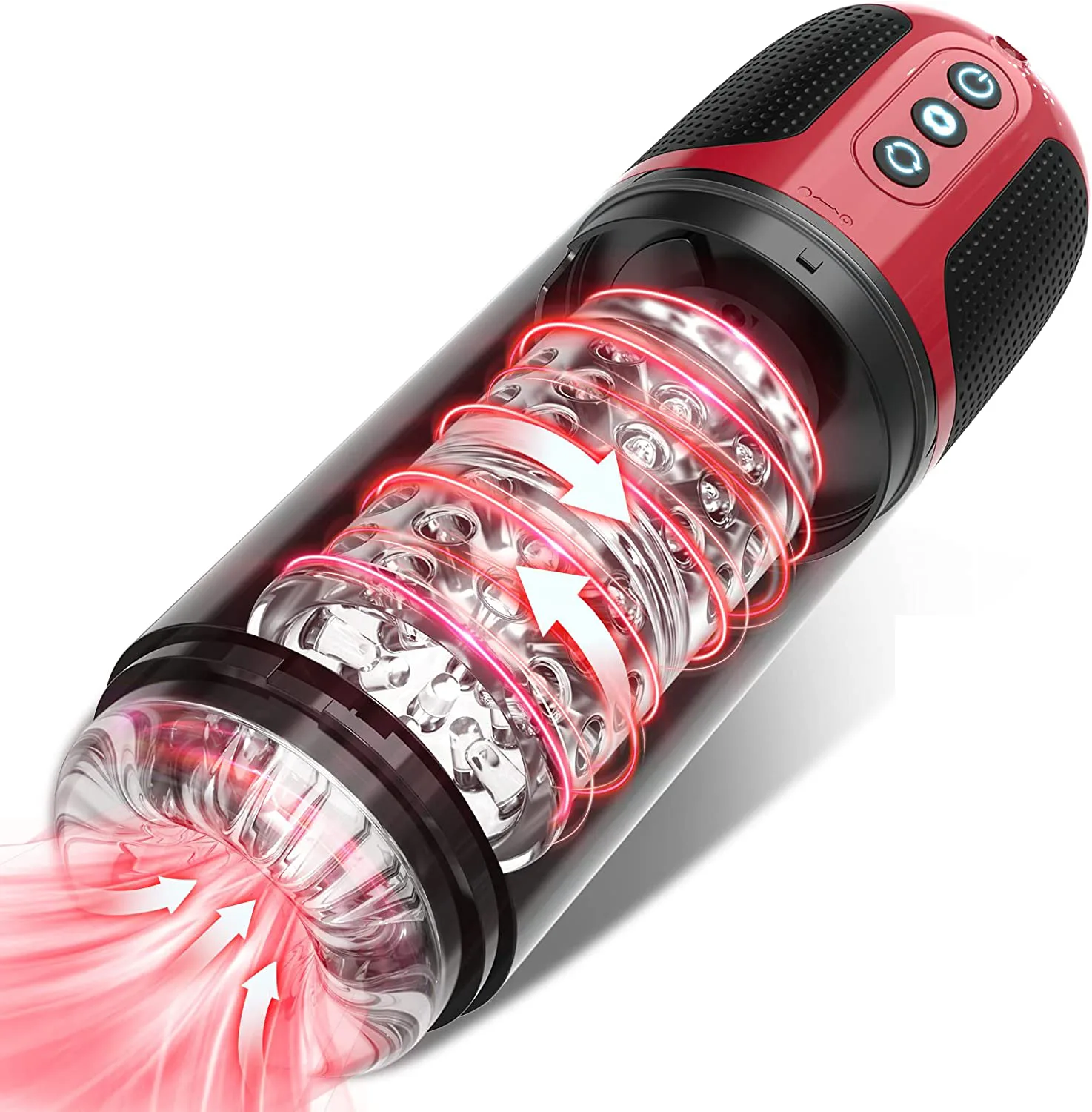 M728 Waterproof Rotating Suction Automatic Male Stroker