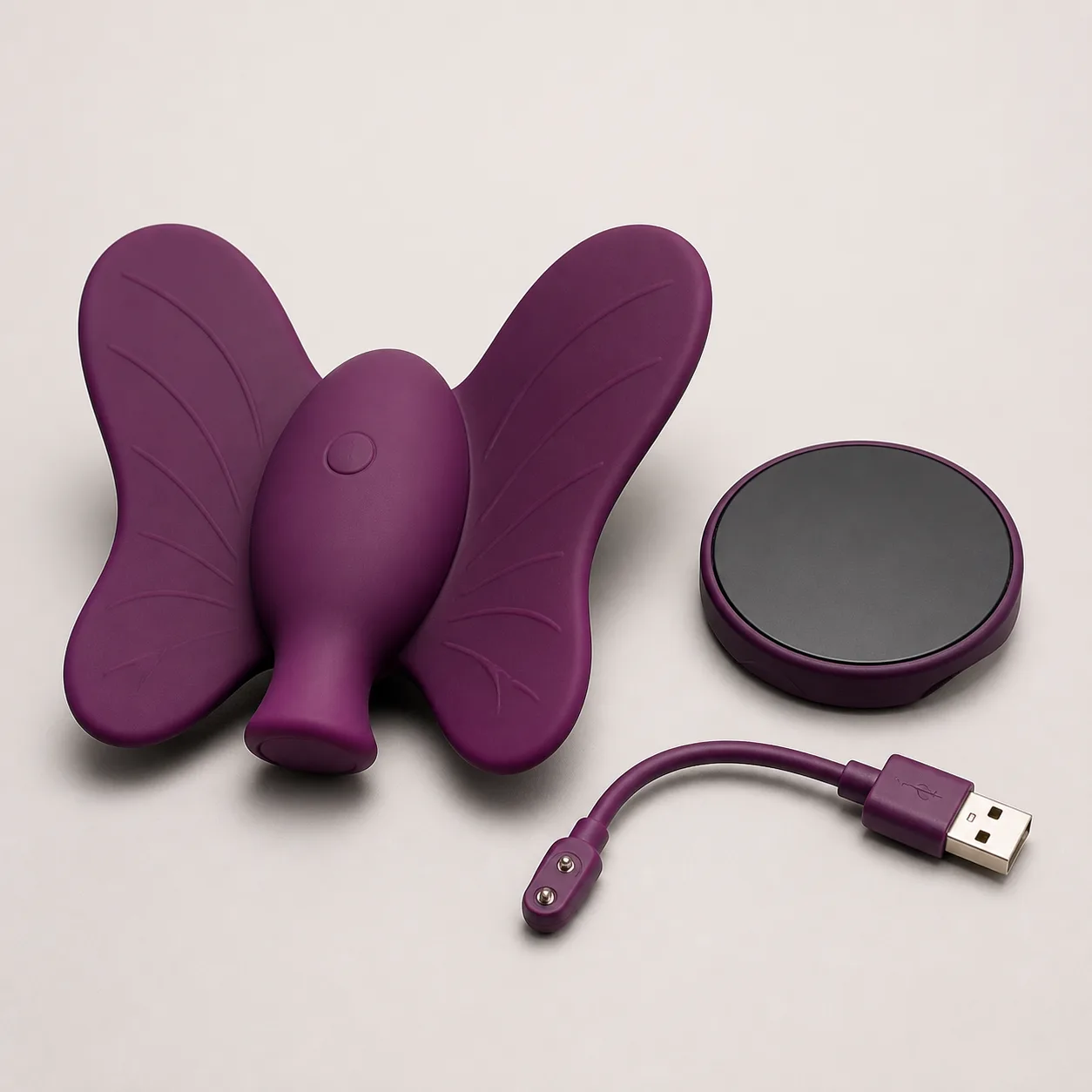 Magnetic-Fixation App-Controlled Butterfly Wearable