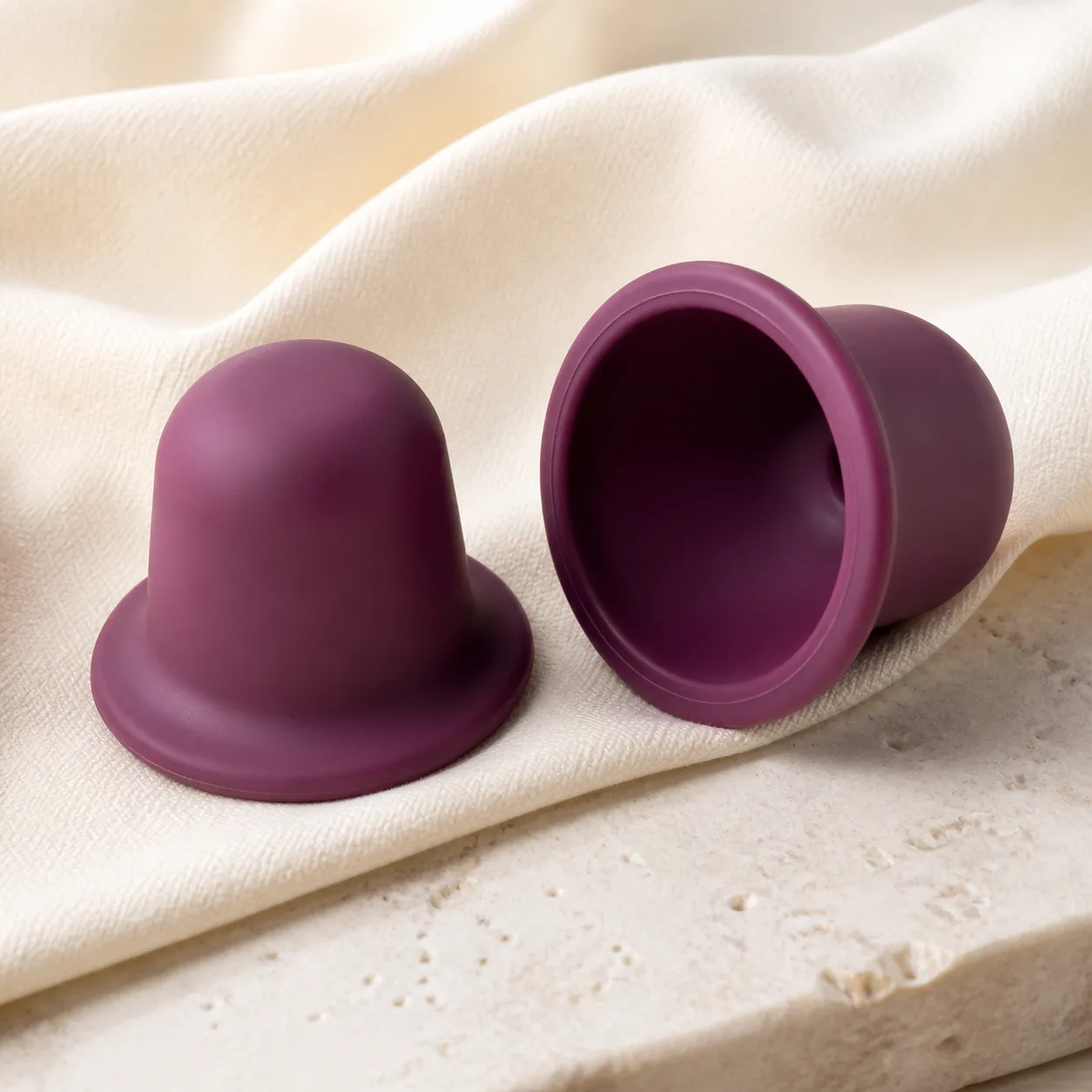 Manual Suction Cup Pair - Gentle Squeeze-and-Release Sensory Set - Image 2