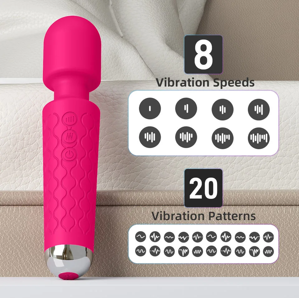 Lanzhe WMJ01-2L Flexible-Neck Wand Massager - Image 5