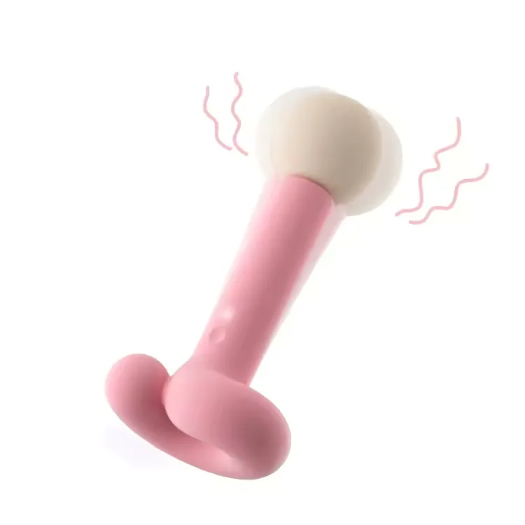Modern Standing-Base Rechargeable Wand Vibrator