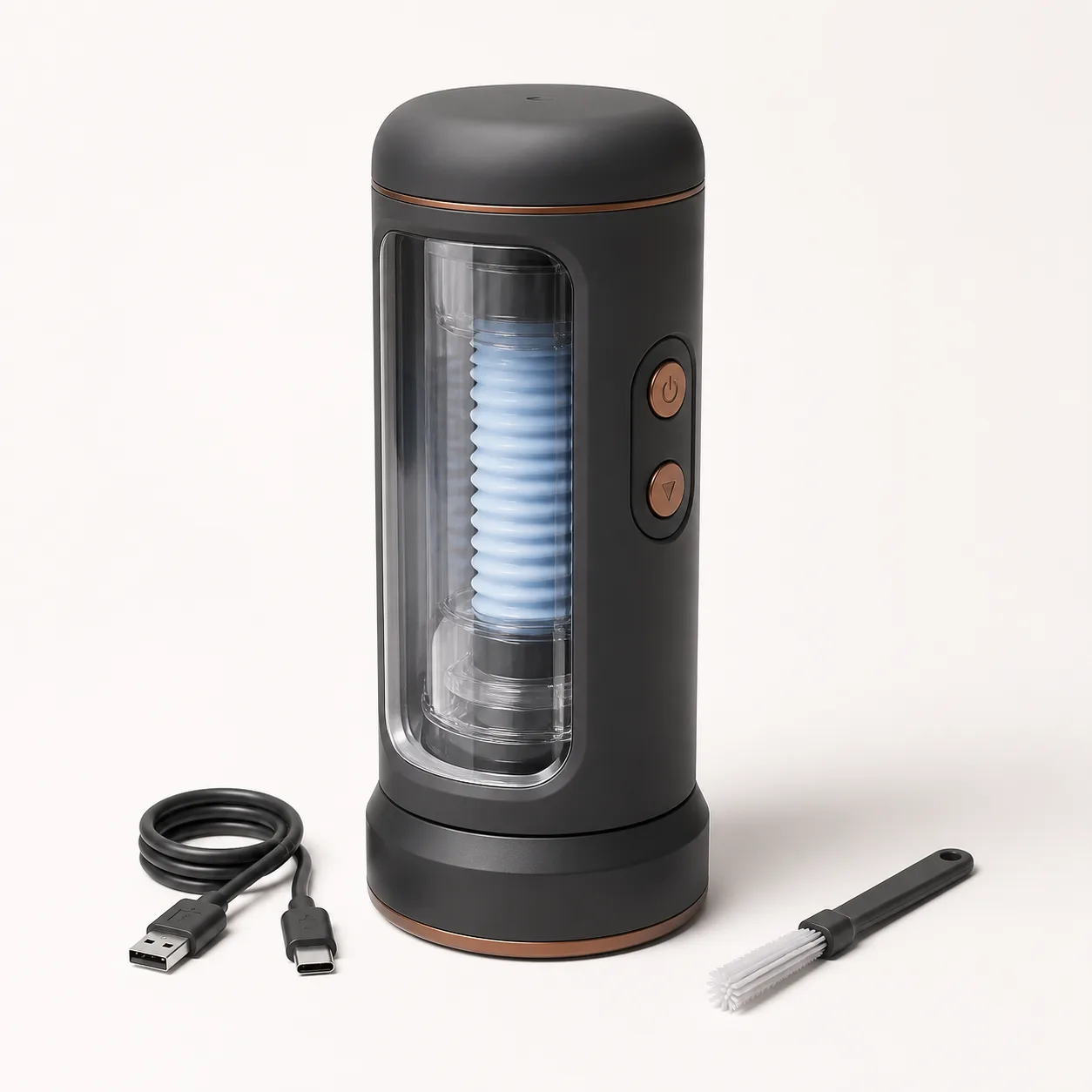 Observation-Window Dual-Motion Stroker