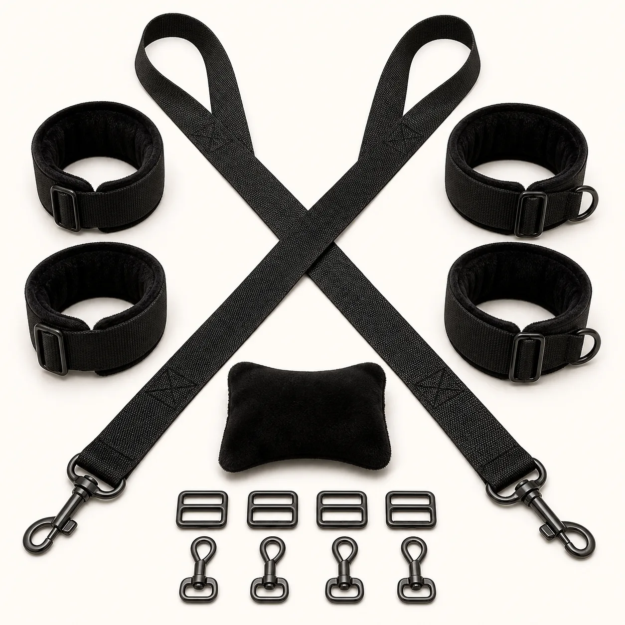 Weiai OL_SM12 Adjustable Under-Bed Restraint Set