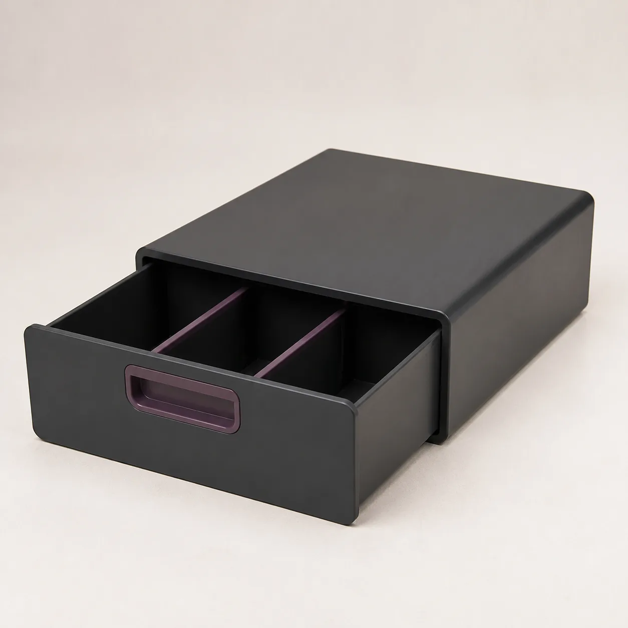 Opaque Divided Desktop Care-Supply Drawer Box