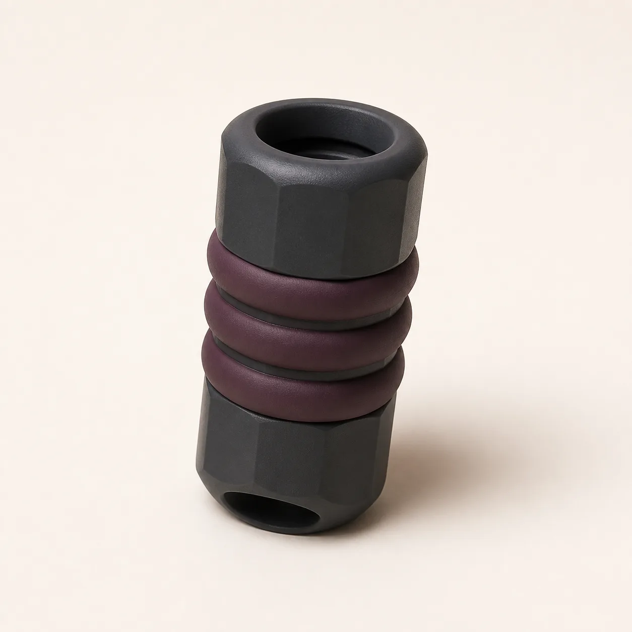 Open-Sleeve Ripple Manual Stroker with Squeeze-Control Grip