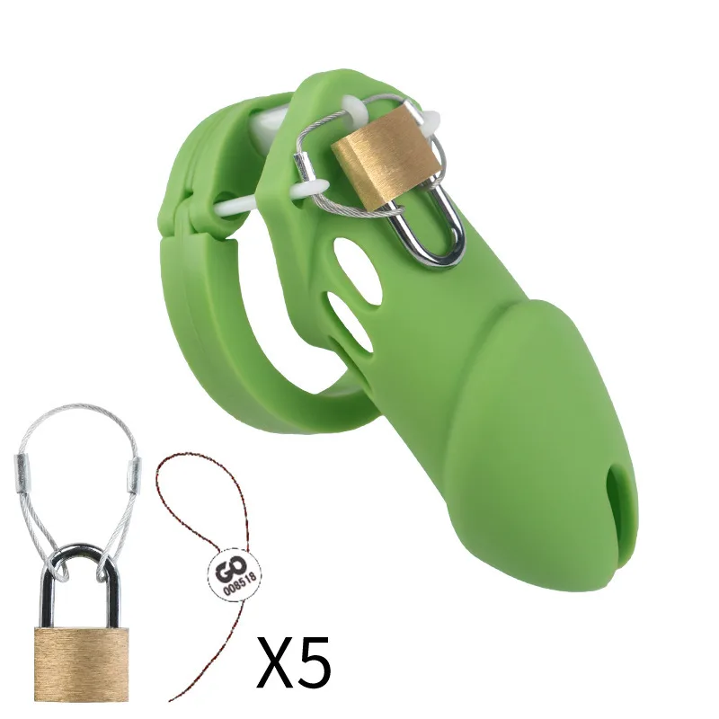 Suxie CB6000S Inverted Silicone Chastity Cage - Image 5