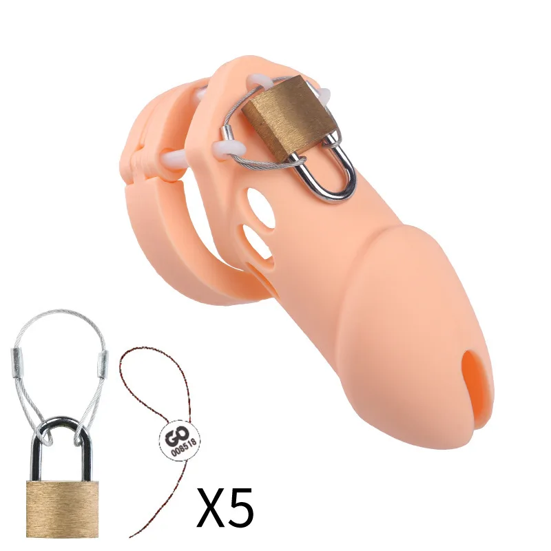 Suxie CB6000S Inverted Silicone Chastity Cage - Image 3