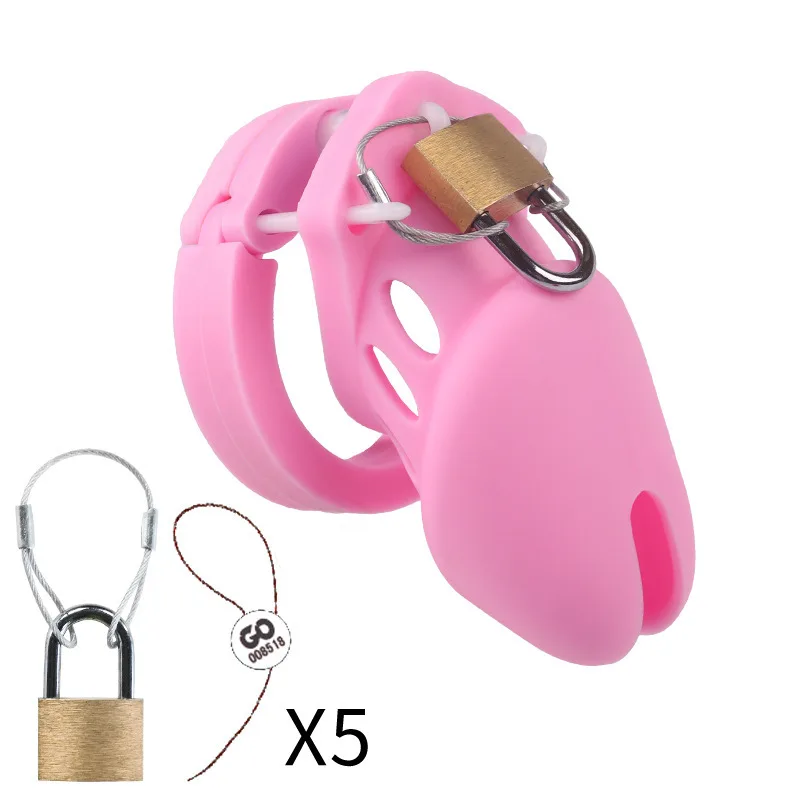 Suxie CB6000S Inverted Silicone Chastity Cage - Image 6