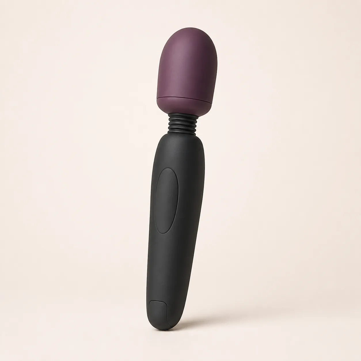 Palm-Control Rechargeable Wand with Removable Head Cap