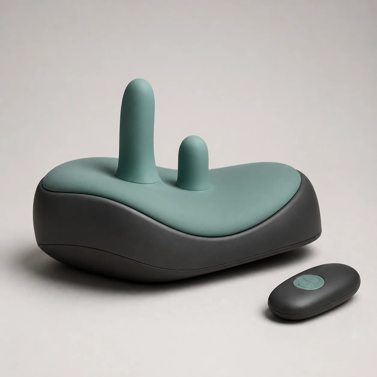 Remote-Controlled Dual-Contact Riding Cushion
