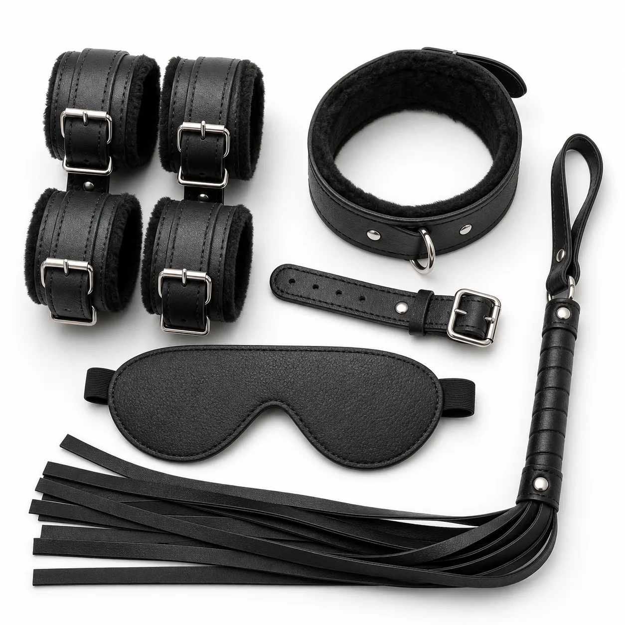 7-Piece Couples Restraint Set – Adjustable Beginner Kit - Image 2