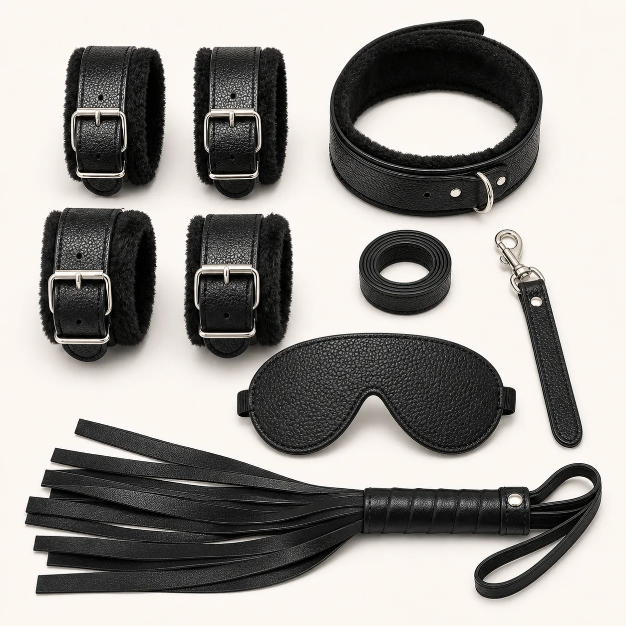 7-Piece Couples Restraint Set – Adjustable Beginner Kit - Image 4