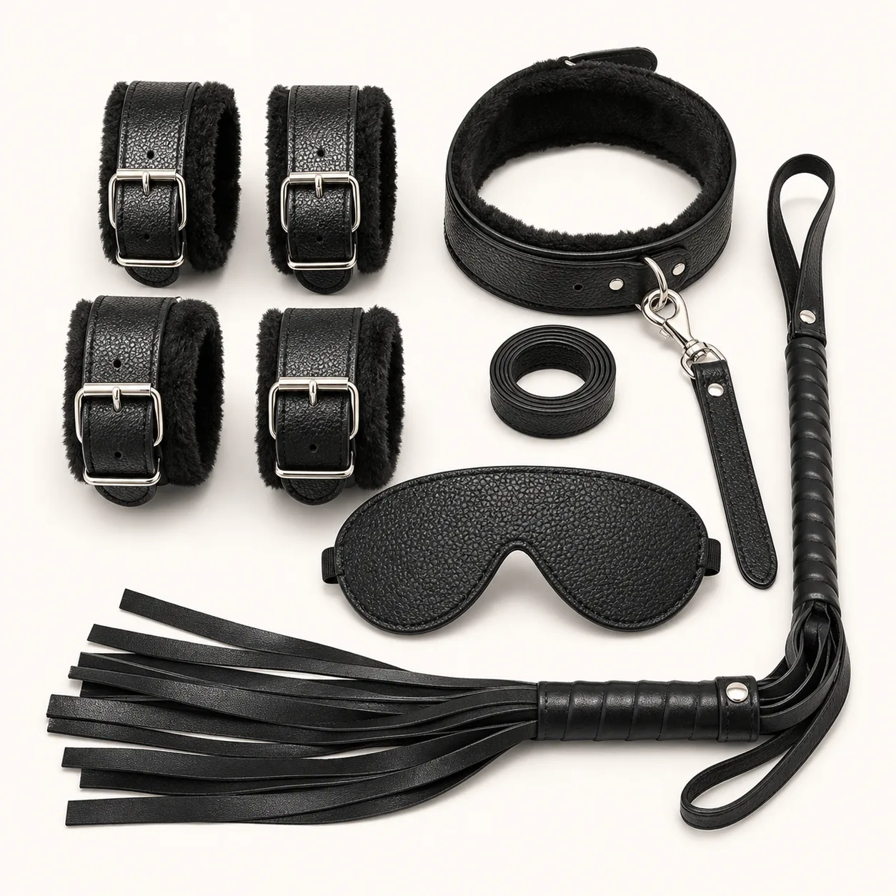7-Piece Couples Restraint Set – Adjustable Beginner Kit