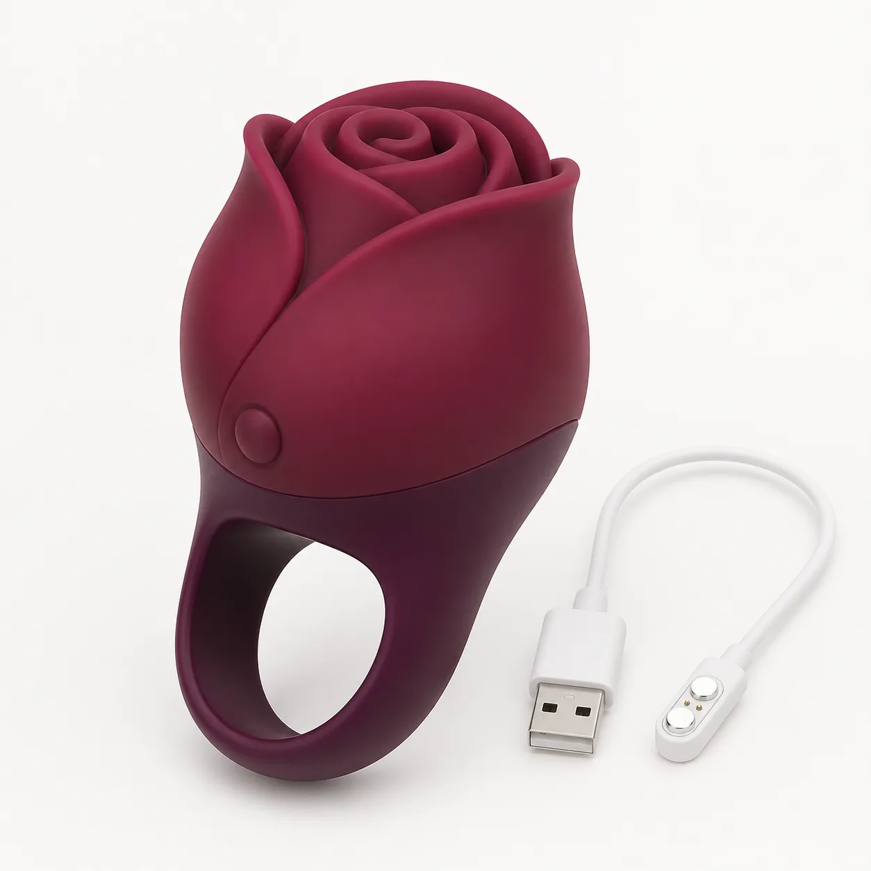 Rosebud Open-Loop Finger Vibrator