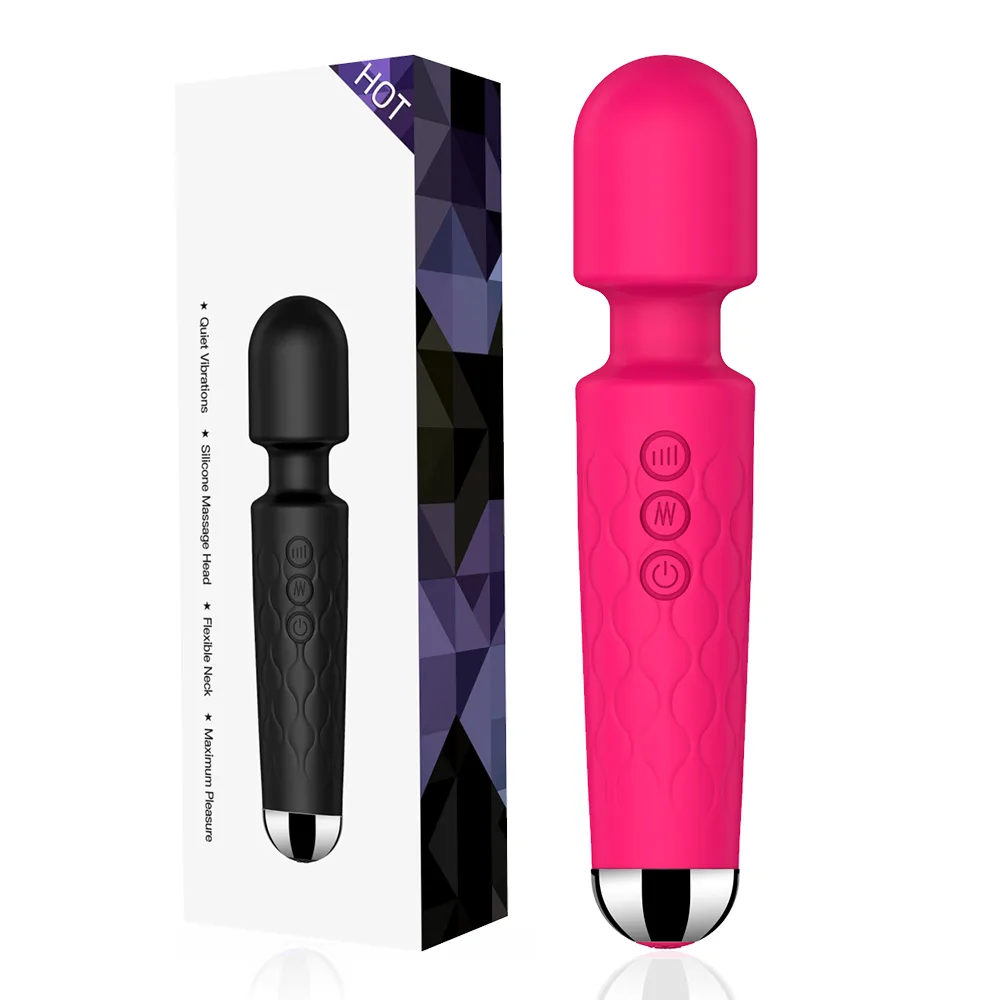 Lanzhe WMJ01-2L Flexible-Neck Wand Massager