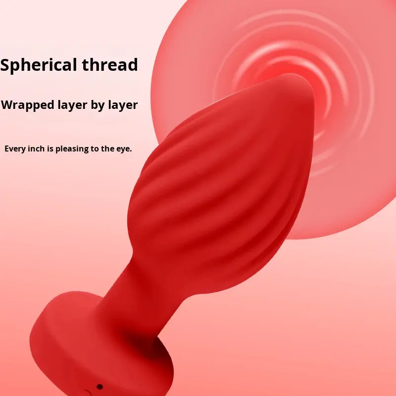 SF564 Spiral Remote or App Anal Vibrator - 5 Colours - Image 3