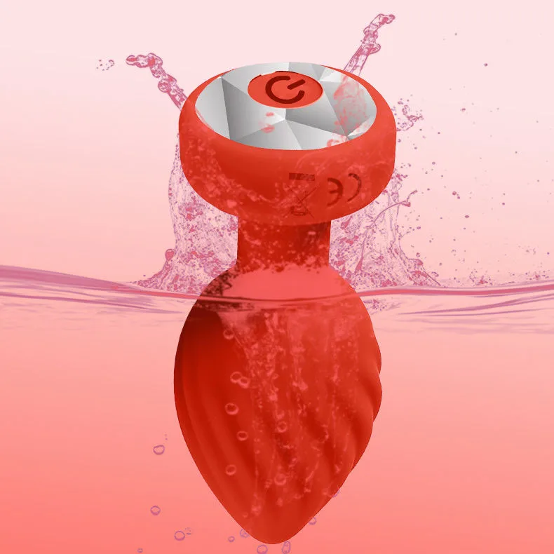 SF564 Spiral Remote or App Anal Vibrator - 5 Colours - Image 6