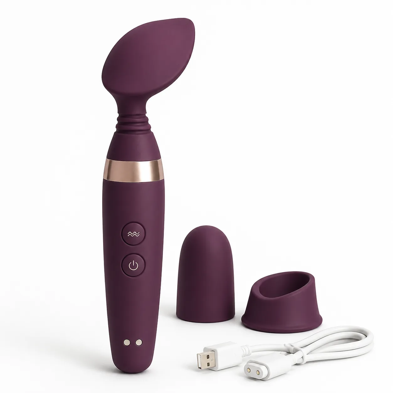 Side-to-Side Swing-Head Vibrator