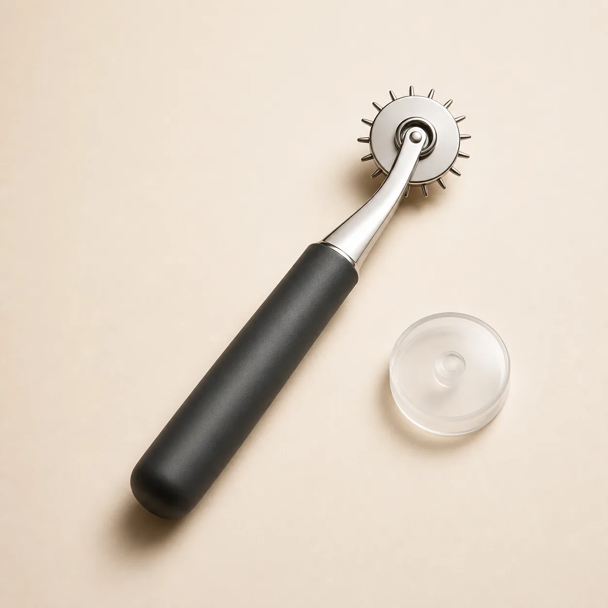 Single-Wheel Sensory Pinwheel - Precision Touch with Protective Cap